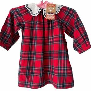 Baby Christmas dress sz 18-24